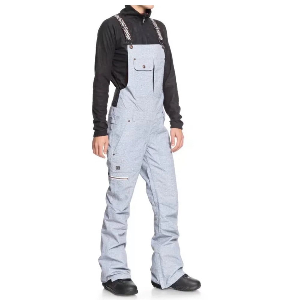 DC Collective Overalls Bib 15k Waterproof Ski/Snowboard Pants - RARE! Small NWOT